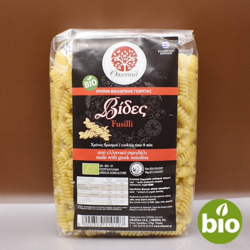 ΒΙΔΕΣ ΒΙΟ (fusilli bio)